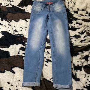 Good condition used YMI skinny jeans.